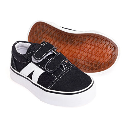 HelloBaby Unisex Bebek Spor Ayakkabı Suni Deri Cırt Cırtlı