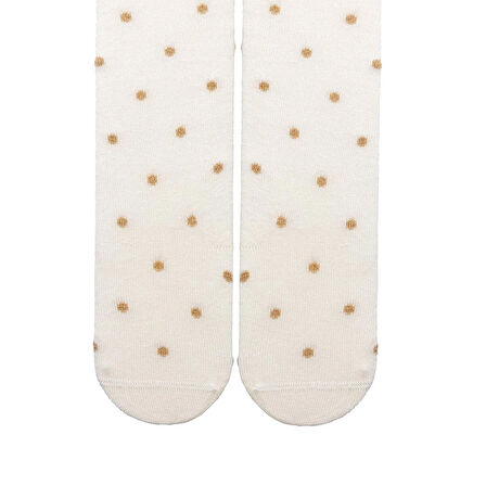 HelloBaby Bolero Varak Puantiyeli Külotlu Çorap Kız Bebek