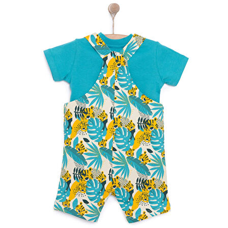 HelloBaby Basic Şort Salopet-Tshirt