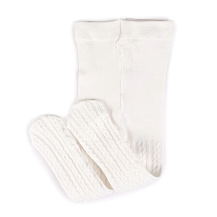 HelloBaby Jakarlı  Külotlu Çorap Kız Bebek