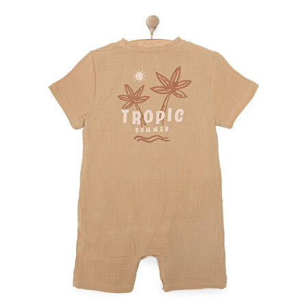 HelloBaby Tropic Summer Erkek Şort Salopet Erkek Bebek