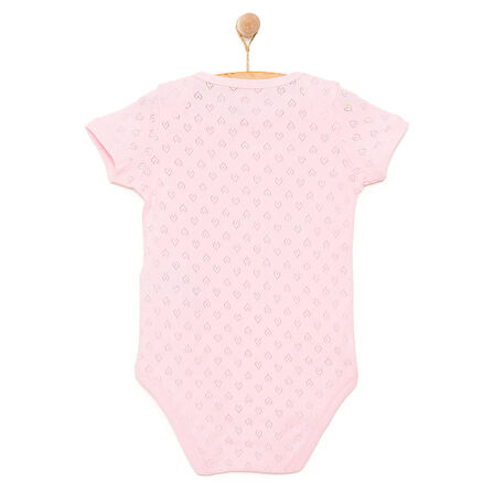 HelloBaby Jakarlı Kısa Kol Body