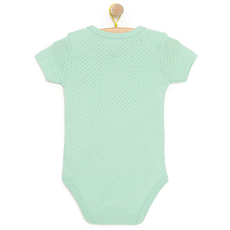 HelloBaby Jakarlı Kısa Kol Body