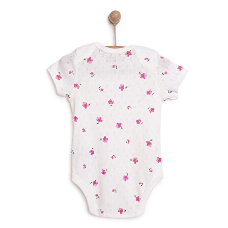HelloBaby Jakarlı Kısa Kol Body