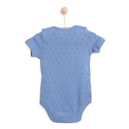 HelloBaby Jakarlı Kısa Kol Body