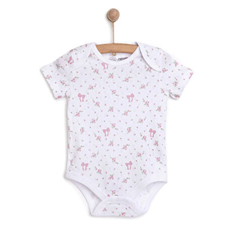 HelloBaby Jakarlı Kısa Kol Body