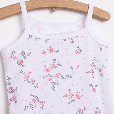 HelloBaby Jakarlı İp Askılı Body