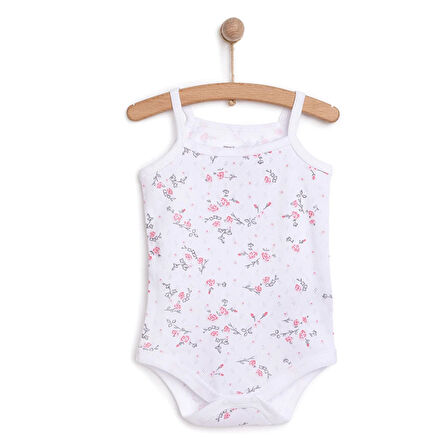 HelloBaby Jakarlı İp Askılı Body