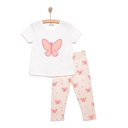 HelloBaby Motto Girl Tshirt-Tayt