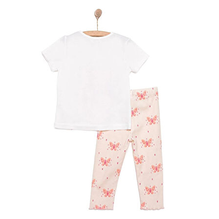 HelloBaby Motto Girl Tshirt-Tayt