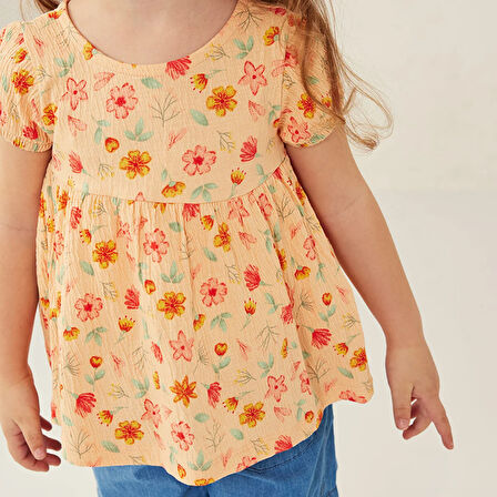 HelloBaby Sweet Peach Bluz-Şort