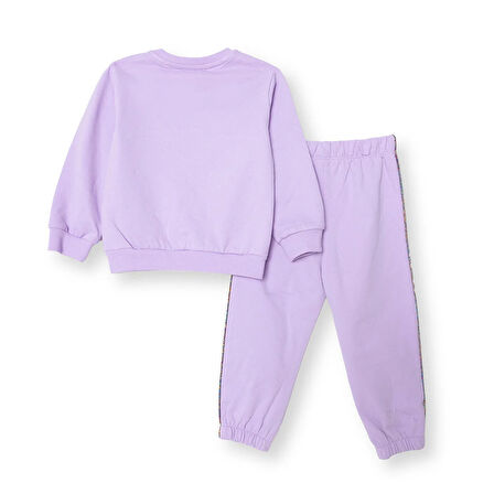 HelloBaby Kız Bebek Motto Girl Eşofman Takım