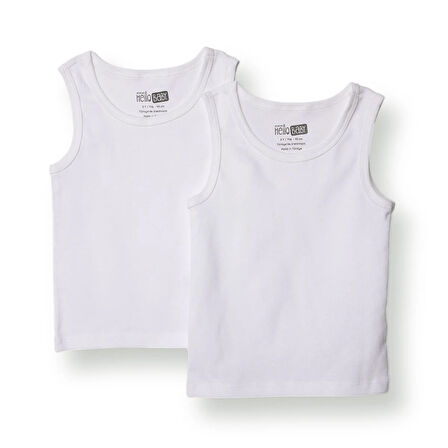 HelloBaby Erkek Bebek 2li Atlet Ribana