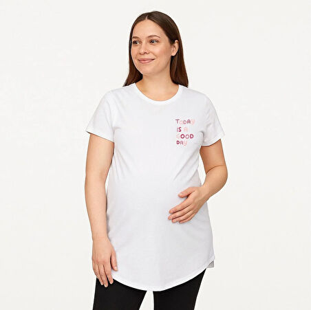 baby mom Hamile Kısa Kol Tshirt