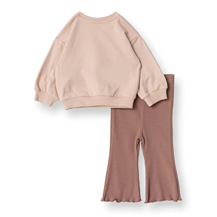 HelloBaby Motto Girl Sweatshirt - Tayt