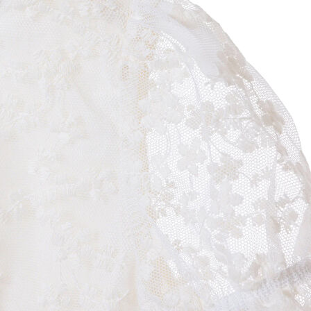 HelloBaby Kız Bebek Elbise Düğmeli Bisiklet Yaka Kısa Kol