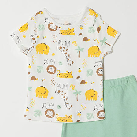 HelloBaby Yenidoğan Tshirt-Patiksiz Alt