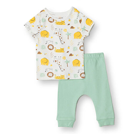 HelloBaby Yenidoğan Tshirt-Patiksiz Alt