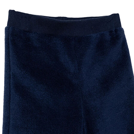HelloBaby Erkek Bebek Polar Pantolon Modelli Yaka Atlet Kol Lastikli Paça