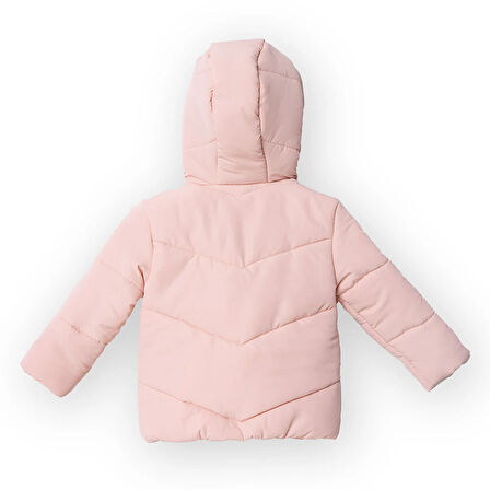 HelloBaby Kız Bebek Mont Fermuarlı Uzun Kol