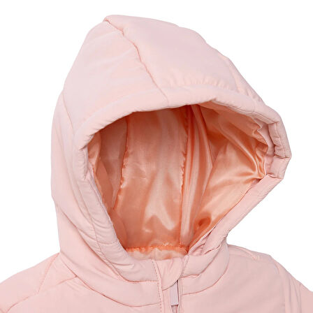 HelloBaby Kız Bebek Mont Fermuarlı Uzun Kol