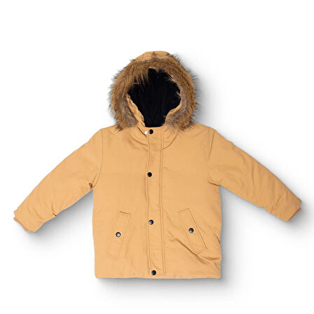 HelloBaby Erkek Bebek Mont Fermuarlı Polyester Uzun Kol