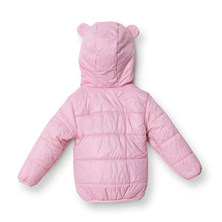HelloBaby Kız Bebek Mont Fermuarlı Uzun Kol