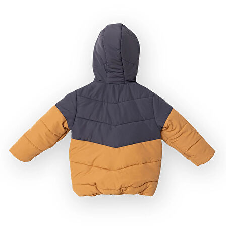 HelloBaby Erkek Bebek Mont Fermuarlı Uzun Kol