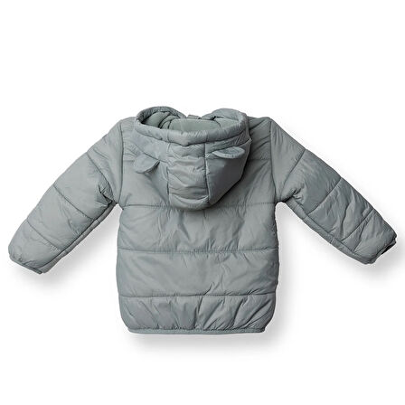 HelloBaby Kız Bebek Mont Fermuarlı Uzun Kol