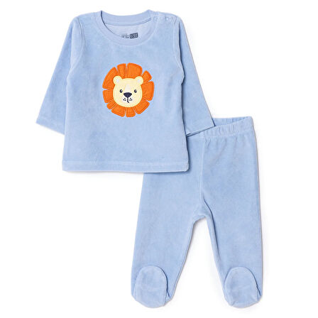 HelloBaby Yenidoğan Kadife Patikli Alt-S