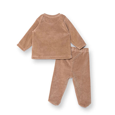 HelloBaby Yenidoğan Kadife Patikli Alt-S