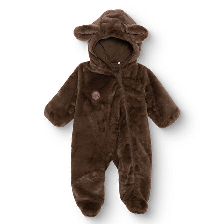 HelloBaby Erkek Bebek Yenidoğan Welsoft Patikli Tulum Fermuarlı Uzun Kol Patikli Paça