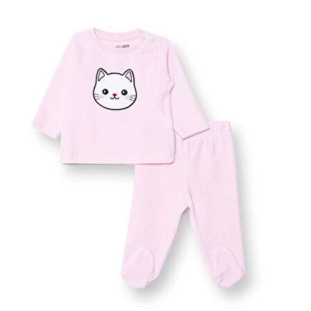 HelloBaby Yenidoğan Kadife Patikli Alt-S