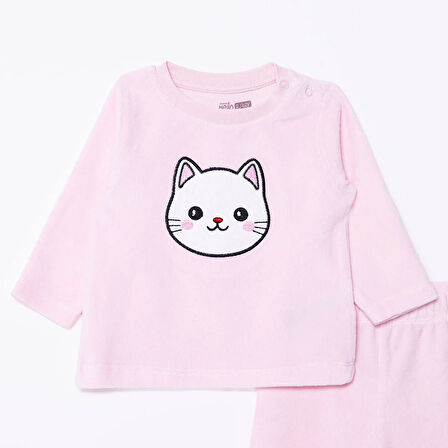 HelloBaby Yenidoğan Kadife Patikli Alt-S