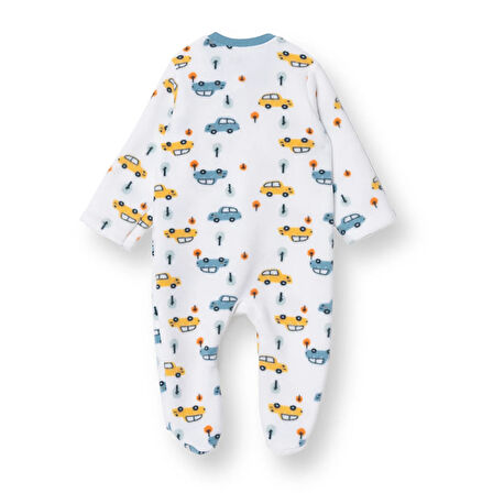 HelloBaby Yenidoğan Polar Patikli Tulum