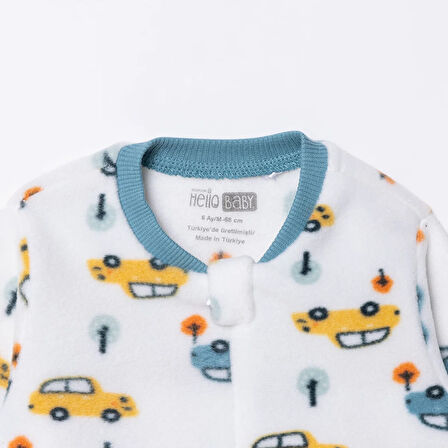 HelloBaby Yenidoğan Polar Patikli Tulum