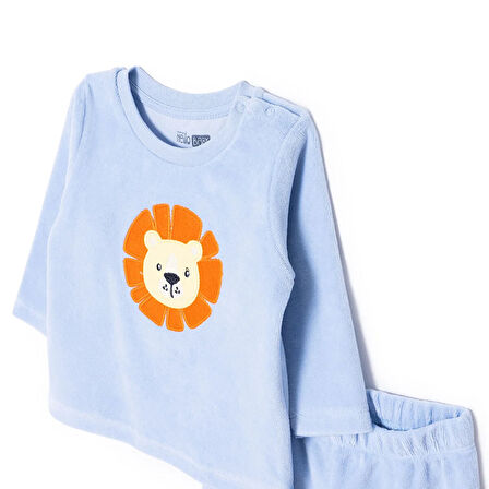 HelloBaby Yenidoğan Kadife Patikli Alt-S