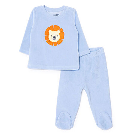 HelloBaby Yenidoğan Kadife Patikli Alt-S
