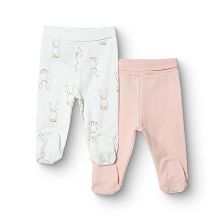 HelloBaby Yenidoğan 2li Patikli Alt