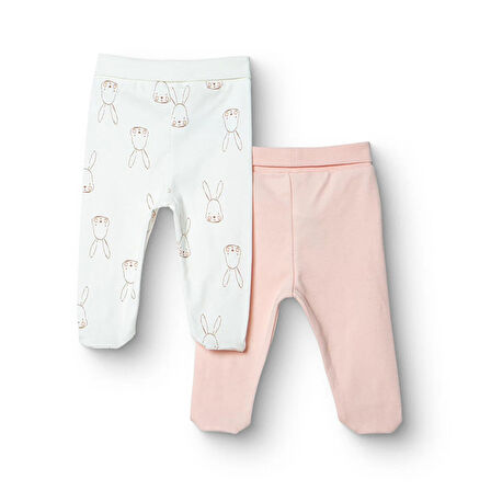 HelloBaby Yenidoğan 2li Patikli Alt