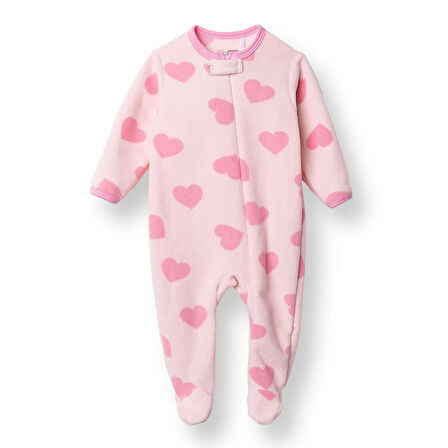 HelloBaby Yenidoğan Polar Patikli Tulum