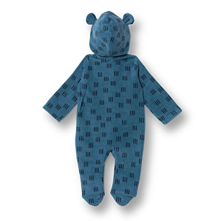 HelloBaby Yenidoğan Polar Patikli Tulum