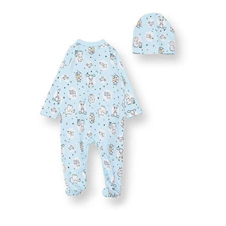 HelloBaby Yenidoğan Tulum-Şapka