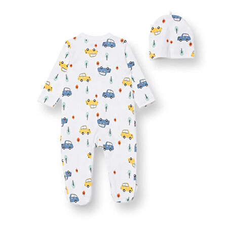 HelloBaby Yenidoğan Tulum-Şapka