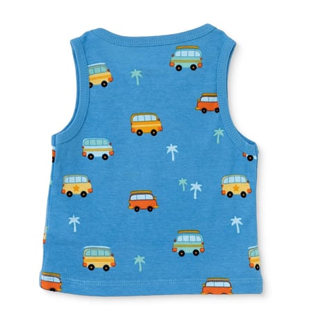 HelloBaby Erkek Bebek Tişört Bisiklet Yaka Atlet