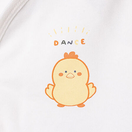 HelloBaby Yenidoğan Unisex 5li Askı Hastane Çıkışı Zarf Yaka Uzun Kol Patikli