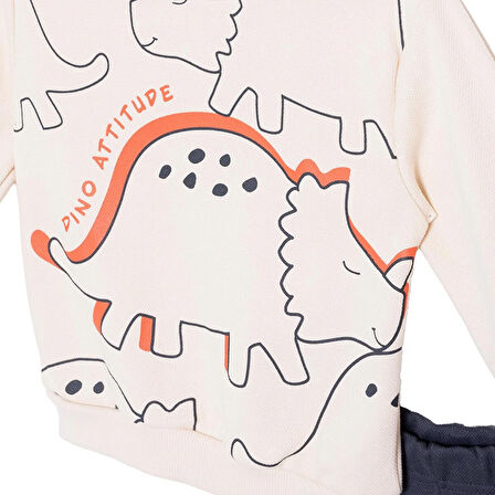 HelloBaby Cool Dino Sweatshirt-Pantolon