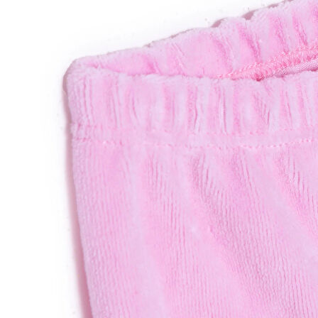 HelloBaby Kız Bebek Yenidoğan Kadife Patikli Alt