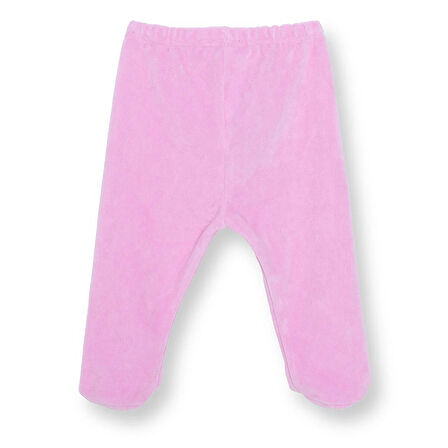 HelloBaby Kız Bebek Yenidoğan Kadife Patikli Alt