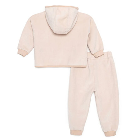 HelloBaby Erkek Bebek Eşofman Takımı Fermuarlı Uzun Kol Reçme Paça